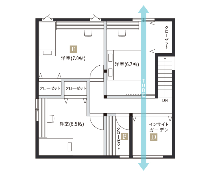 2F 間取り