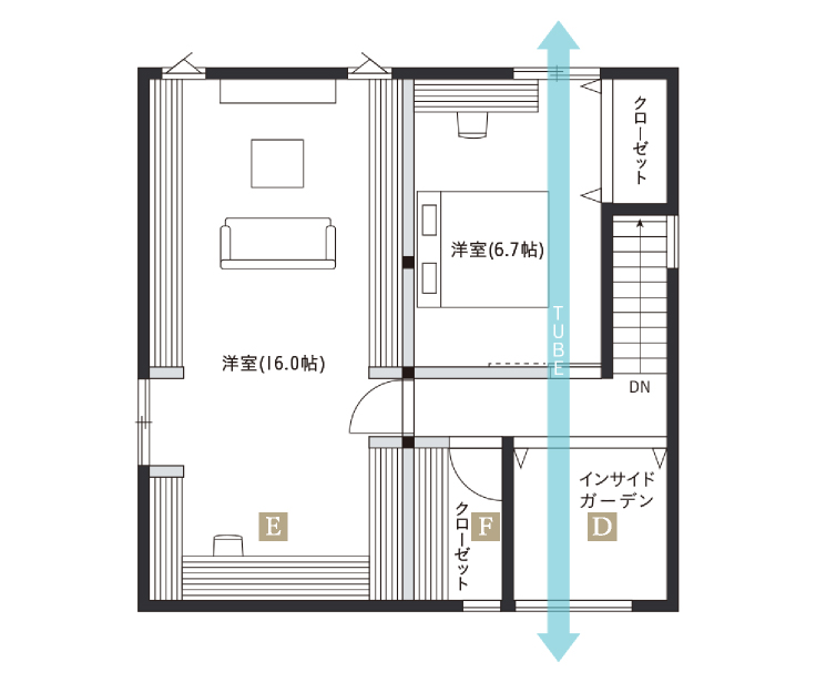 2F 間取り