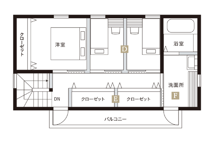 2F 間取り