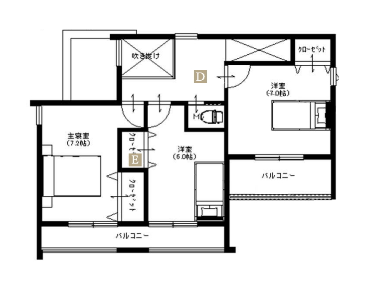 2F 間取り